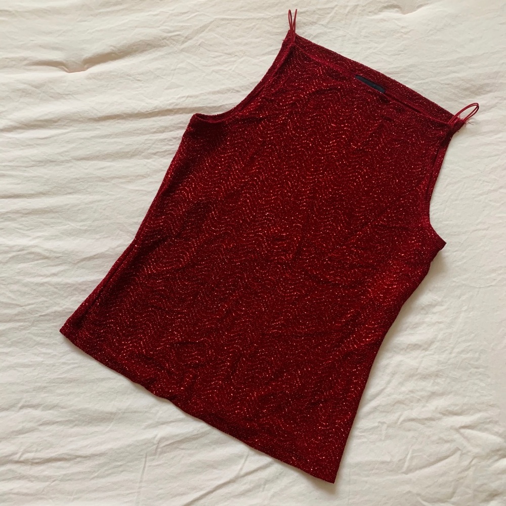90’s Glitter Tank Top